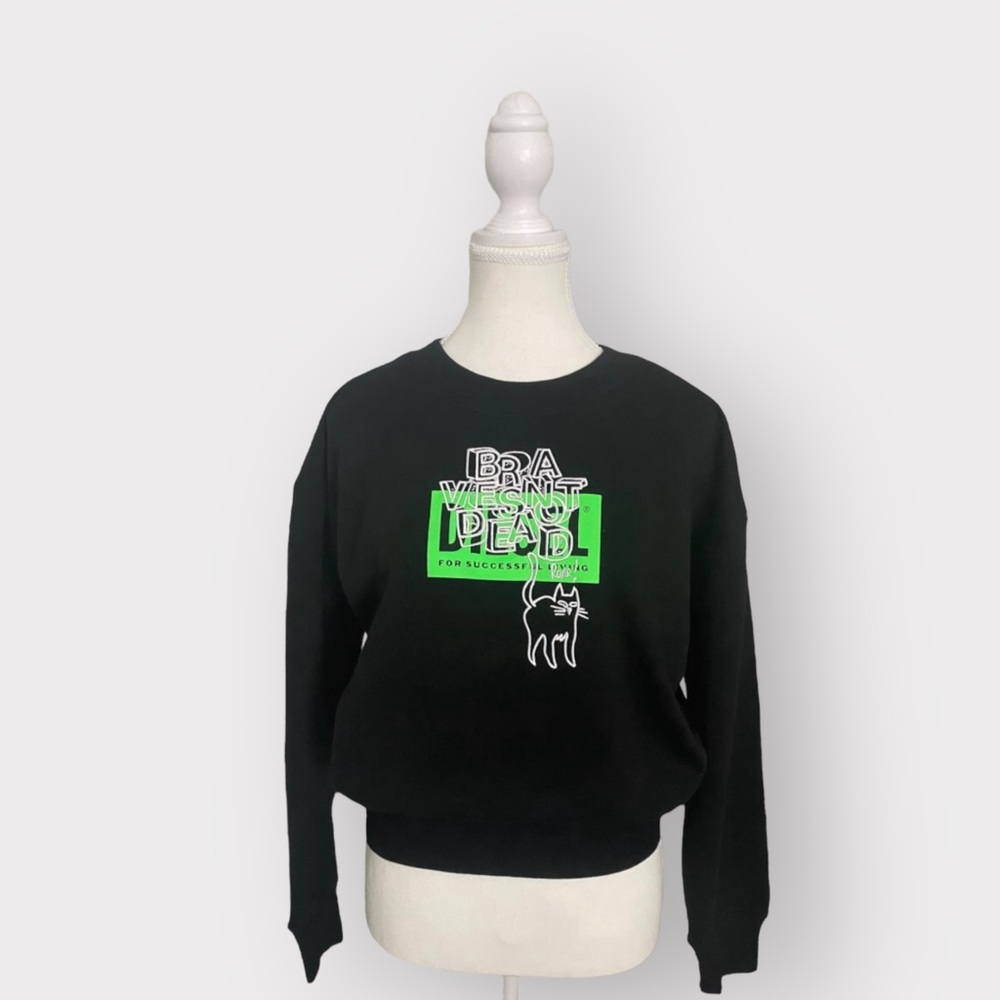 Diesel cropped sweatshirt size XXS